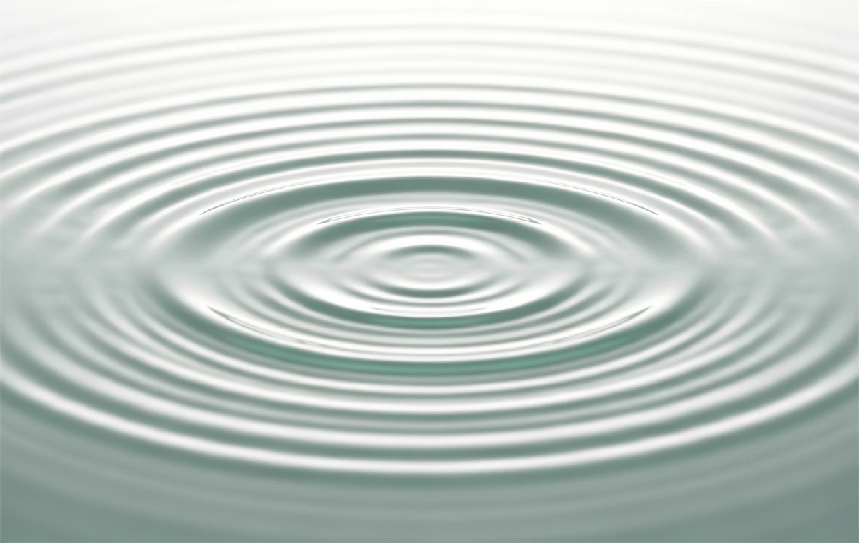 Abstract water ripple